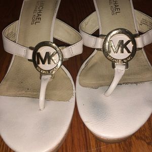 Mk wedge sandals